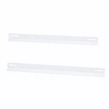 DSIT 19-palčne tirnice za stenske omarice z globino 450 mm - bele