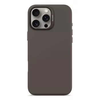 DECODED protimikrobni silikonski ovitek za iPhone 16 Pro Max MagSafe črn
