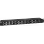DSIT 19-palčna CAT 6a STP patch plošča - 48 vrat (DS-Patch6a-48STP)