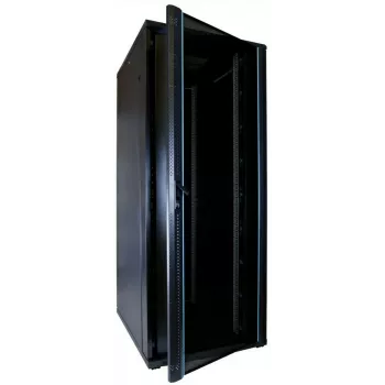DSIT DS8042 42U 19-palčna strežniška omara s kaljenimi steklenimi vrati, 800x1000mm, črna