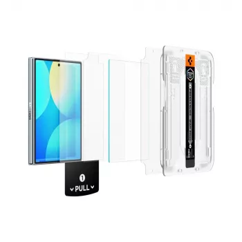 Spigen Glas.tR EZ Fit Pro AC HD kaljeno steklo za zaščito zaslona za Samsung Galaxy Z Fold 8, prozorno