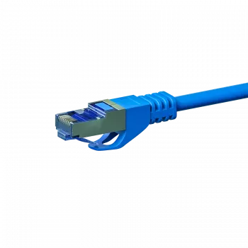 DSIT CAT 6a S/FTP LSOH omrežni patch kabel, 7,5 m, moder
