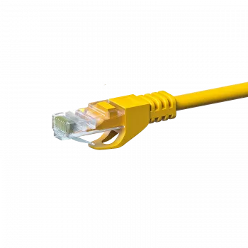 DSIT DC-C57-002 CAT5e U/UTP omrežni kabel, 0,25 m, rumen, CCA