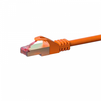 DSIT DC-S66-015 CAT6 S/FTP LSOH omrežni kabel, 1,5 m, oranžen