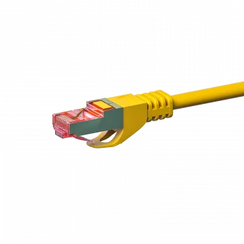 DSIT CAT 6 S/FTP LSOH omrežni patch kabel, 2m, rumen (DC-S67-020)