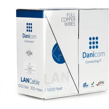 DSIT DANICOM CAT6 UTP 305m kabel s polnim vodnikom - LSZH (Dca)
