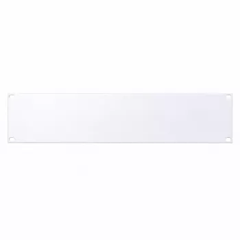 DSIT 19 inch 2U slepa plošča bela DS-Blind2-W