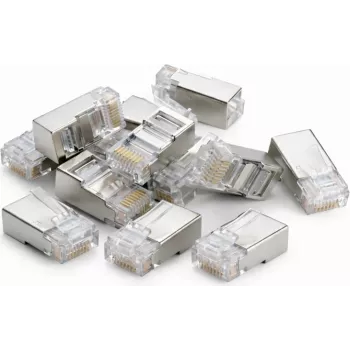 DSIT DANICOM SFTP RJ45 CAT6a prehodni konektorji za prilagodljive kable, 10 kosov