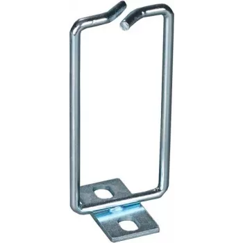 DSIT kabelski obroč 40 x 80 mm DS-Cablering-2 - črn, prašno barvan jeklen nosilec za upravljanje kablov za 19 inch racke