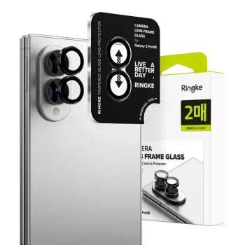 Ringke okvir kamere 2 kosa za Samsung Galaxy Z Fold 8 – črn