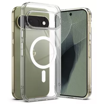 Ringke Fusion Magnetic MagSafe ovitek za Google Pixel 11 Pro XL – prozoren