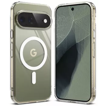 Ringke Fusion Magnetic MagSafe ovitek za Google Pixel 11 Pro XL – prozoren