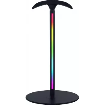 RAZER Base Station V3 Chroma RGB stojalo za slušalke z 2-portnim USB 3.1 hubom – črno