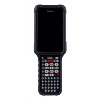 Honeywell CK67 5G & Wi-Fi 6E robustni mobilni računalnik, 4,3 inch zaslon na dotik, 38-tipkovni numerični blok s funkcijskimi tipkami, 8GB RAM, 128GB pomnilnika, FlexRangeXLR rdeči laserski bralnik, sprednja in zadnja kamera, standardna baterija, GMS, IP65/IP68, Global