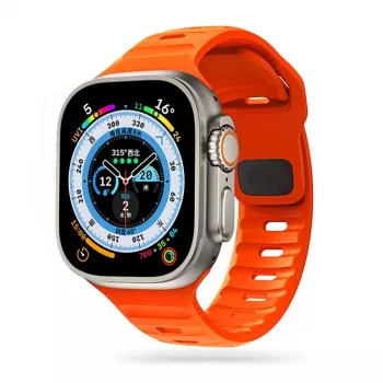 TECH-PROTECT Iconband Line jermen za Apple Watch (42/44/45/49 mm) oranžen