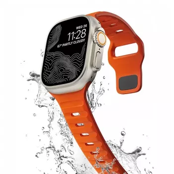 TECH-PROTECT Iconband Line jermen za Apple Watch (42/44/45/49 mm) oranžen