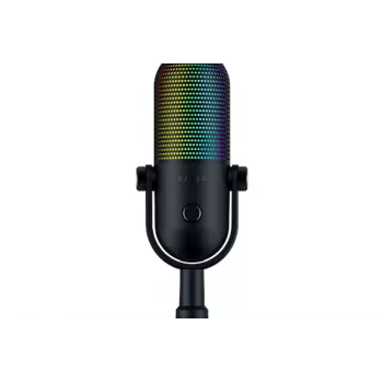RAZER Seiren V3 Chroma 32-bitni DSP USB kondenzatorski mikrofon z osvetlitvijo RGB - črn