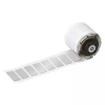 BRADY etikete za tiskalnik etiket M710 - bel poliester, 31,75 mm x 25,4 mm, trajno lepilo, 2500 etiket/zvitek