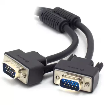 ALOGIC VGA-MM-02 2m kabel VGA na VGA z zvokom, črn