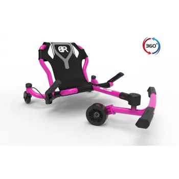 EzyRoller Spinner X Pink 360° vrtljiva vozna igrača za otroke od 4-12 let
