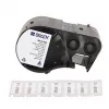 BRADY BMP51/BMP53/M511 komplet samolaminiranih vinilnih etiket, 25,4 mm x 6,4 m, belo/prosojno, B-499