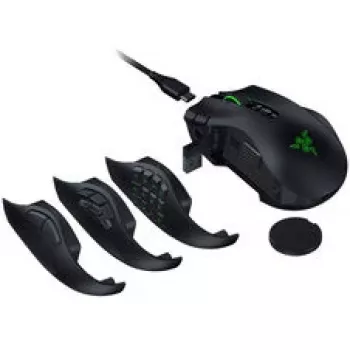Razer Naga V3 Pro brezžična igralna miška, 8000 Hz - črna