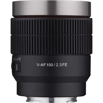 Samyang V-AF T 2.3/100 FE Sony E teleobjektiv z avtofokusom