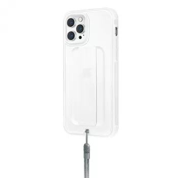 UNIQ Heldro protimikrobni ovitek za iPhone 12/12 Pro 6,1 palca Natural Frost