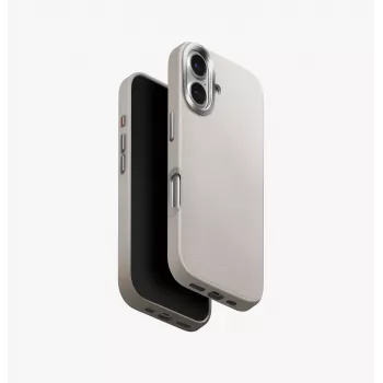 UNIQ Lyden MagClick ohišje za polnjenje za iPhone 17 – glina