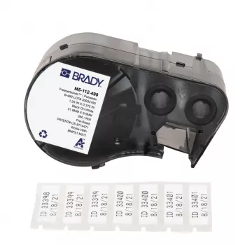 BRADY BMP51/BMP53/M511 nalepke FreezerBondz - 25,4 mm x 12,7 mm, bele, 500 nalepk