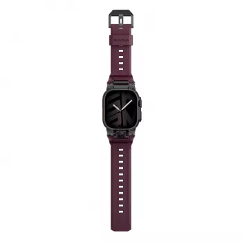 Skinarma Talon pas za Apple Watch Ultra 49mm bordo rdeč