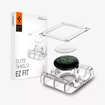 Spigen Elite Shield EZ Fit 2x hidrogel folija za zaščito zaslona za Google Pixel Watch 3/4/5 (45 mm), prozorna