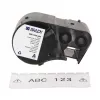 BRADY M5C-1500-499 samolaminirni vinilni zvitek nalepk za BMP51/BMP53/M511, 12,7 mm x 6,4 m, bel