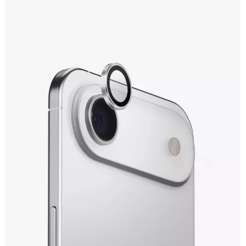 UNIQ Optix aluminijasta zaščita za kamero z aplikatorjem za Apple iPhone Air, srebrna