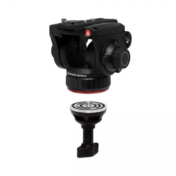 Manfrotto 520BALLSHX 75 mm polkrogla s kratkim ročajem za niveliranje stojala