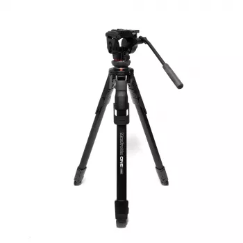 Manfrotto MKONEVA-500X hibridno foto-video stojalo s fluidno glavo, 5-delne aluminijaste noge, flip zaklepi, hitra osrednja palica, torba za prenašanje