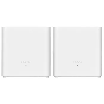 Tenda MX3 (2 kosa) AX1500 Whole Home Mesh Wi-Fi 6 sistem, dvopasovni, 2 gigabitna vrata na enoto, bel