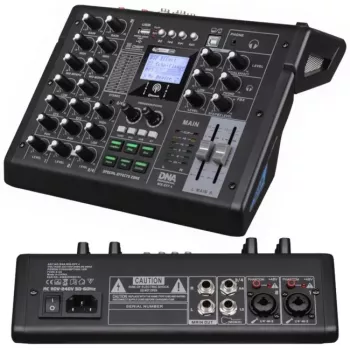 DNA PROFESSIONAL DNA MIX-EFF 4 analogni avdio mešalnik s 4 kanali in USB