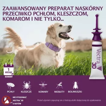 Ceva Vectra 3D raztopina za pse 10-25 kg, 3 pipete