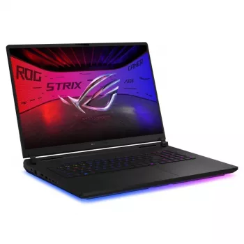 ASUS ROG Strix SCAR 18 G835LXG-U9642W 18 inch 4K 240Hz Mini LED prenosnik za igre (Intel Core Ultra 9 290HX, GeForce RTX 5090 24GB, 64GB DDR5, 2TB SSD, Windows 11 Home, Off Black)