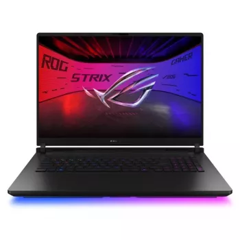ASUS ROG Strix SCAR 18 G835LXG-U9642W 18 inch 4K 240Hz Mini LED prenosnik za igre (Intel Core Ultra 9 290HX, GeForce RTX 5090 24GB, 64GB DDR5, 2TB SSD, Windows 11 Home, Off Black)