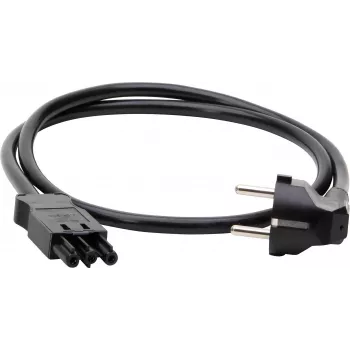 KOPP ELEKTROTECHNIK zaščitni podaljševalni kabel, 1,5 mm², združljiv z GST18i3, 1 m, črn