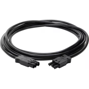 Kopp GST18i3 povezovalni kabel vtič-vtič 1,5 mm² 5 m črn