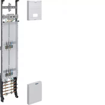 Hager kompletno merilno polje Z 1350x250mm 3-fazno 2 merilni mesti 10mm² s funkcijo ločevanja
