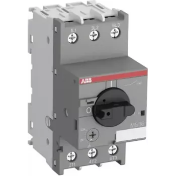 ABB MS116-20 zaščitno stikalo motorja, 16-20 A, 3-polno, 690 V AC, 50 kA, vijačni priključki