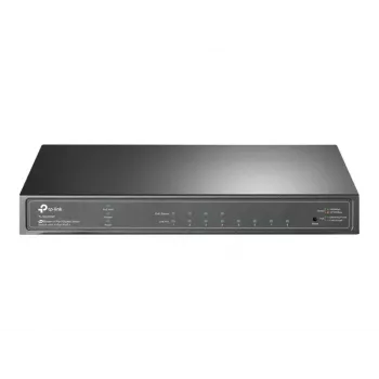 TP-Link Omada SG2008P 10-portno gigabitno stikalo PoE+, 4× PoE+ 62W, 2× SFP, Cloud SDN, brez ventilatorja, V3.3