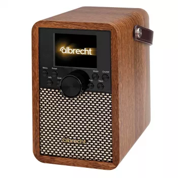 Albrecht DR 710 DAB+/UKV radio z ASA in vgrajeno baterijo