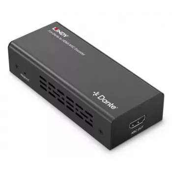 Lindy 2ch Dante na HDMI ARC dekoder