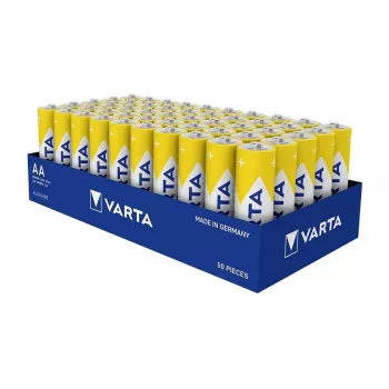VARTA Energy AA Mignon alkalne baterije LR6 1,5 V, pladenj s 50 kosi