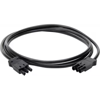 Kopp priključni kabel, združljiv s sistemom GST, M/M, 1,5 mm², 3 m, črn